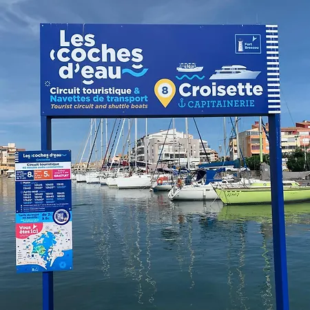 T3 Climatise 40m2 Piscine Parking Prive 2 Secteur Falaises 50 M De La Proche Centre-port 4 Personnes Lejlighed Agde