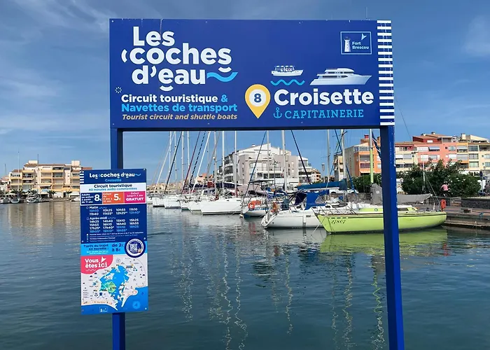 T3 Climatise 40m2 Piscine Parking Prive 2 Secteur Falaises 50 M De La Proche Centre-port 4 Personnes Appartement Agde